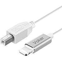 Cable i-Phone Lightening a Midi- USB 2.0 Cable Lightening to Tipo-B- para i-Phone-i-Pad a Midi Controlador- Midi Teclado…